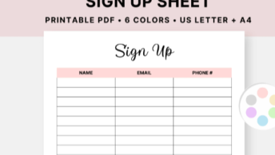 Printable:Uqsm1fczhdi= Sign up Sheet