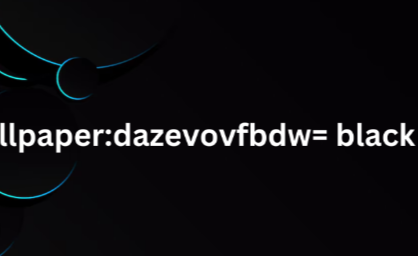 Wallpaper:Dazevovfbdw= Black