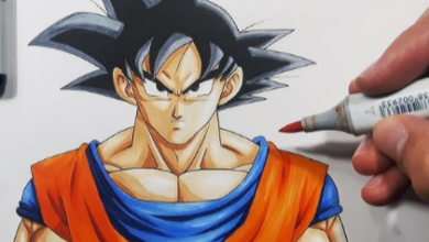 Drawing:Dyj4m6kuqgy= Goku