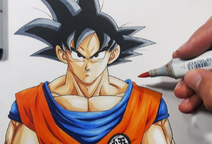 Drawing:Dyj4m6kuqgy= Goku