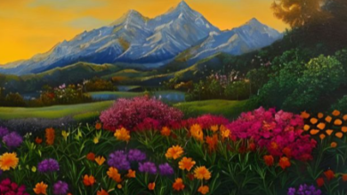 Painting:7aknpusu7yc= Landscape