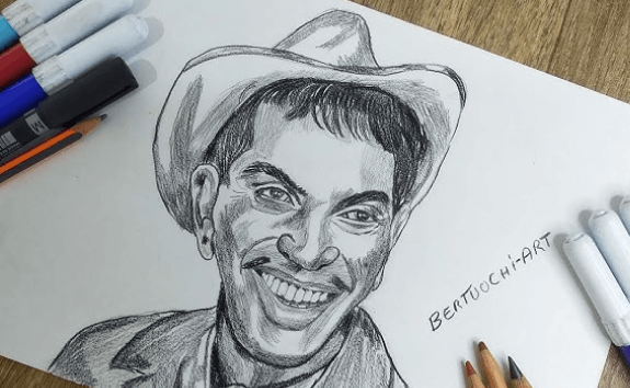 Drawing: See_Ft7buki = Cantinflas