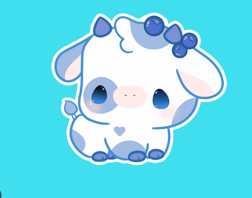 Kawaii:Ef3dopxgsqq= Cow