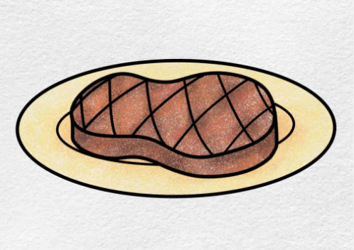 Easy:Klajudwpteg= Food Drawing