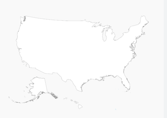 Printable:Uj3t4zt70_Q= Map of United States of America